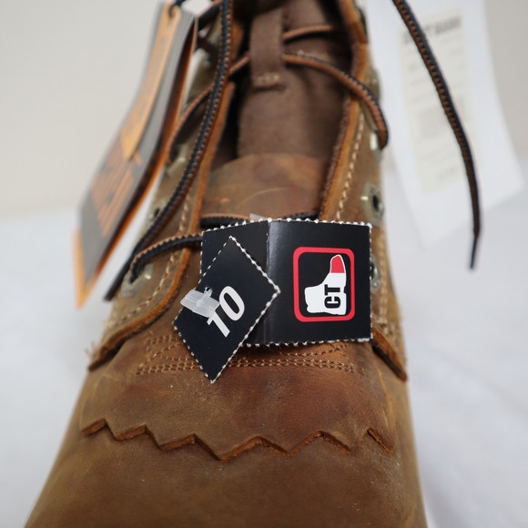 Ariat WorkHog 8" Composite Toe Work Boots Brown Leather Mens 10D - Picture 16 of 16